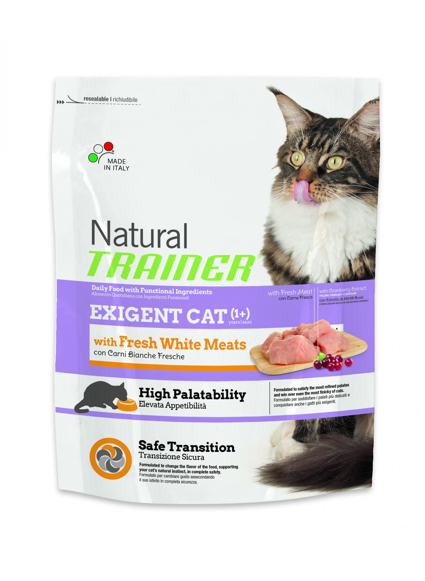Trainer Natural Cat Exigent hydinové mäso 300g