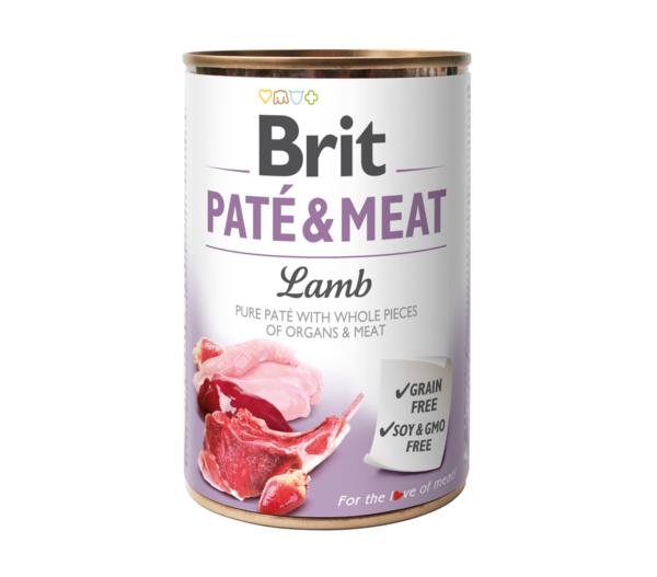 Konzerva Brit Pate & Meat Lamb 400g