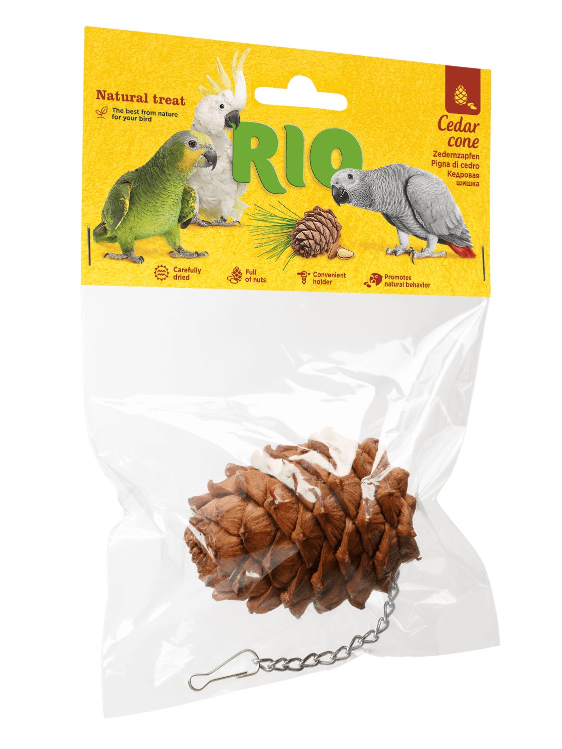 RIO cédrová šiška 1ks