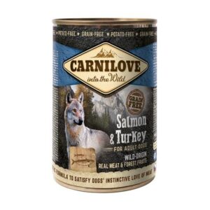 Konzerva Carnilove Wild Meat Salmon&Turkey 400g