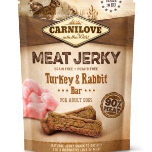 Carnilove Jerky morčacia tyčinka s králikom 100 g
