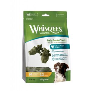 Whimzees aligátor M 360g
