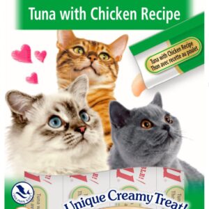 Churu cat mäsové pyré - tuniak, kura 56g