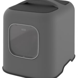 GIMCAT Smart Olimipa kryté WC, antracitové 51x39,5x44cm