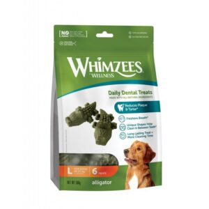 Whimzees aligátor L 360g

