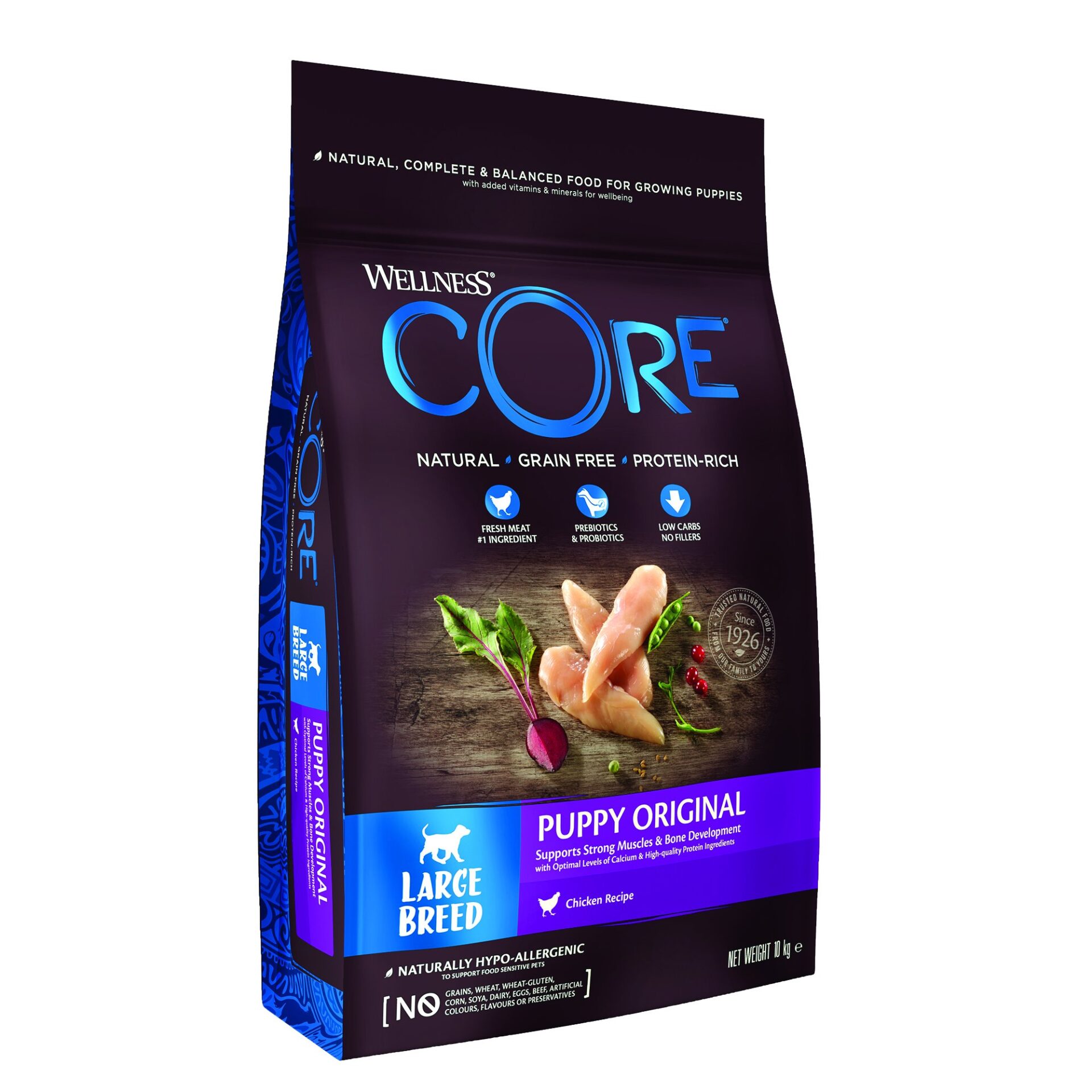 Wellness Core Dog Original Puppy Large kurča 10kg
