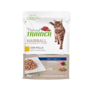 Vrecko Trainer Natural CAT SP. HAIRBALL kura 85g
