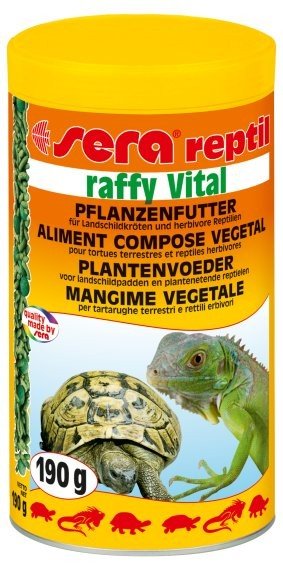 Sera krmivo pre bylinožravé plazy Raffy Vital 1000ml Nature