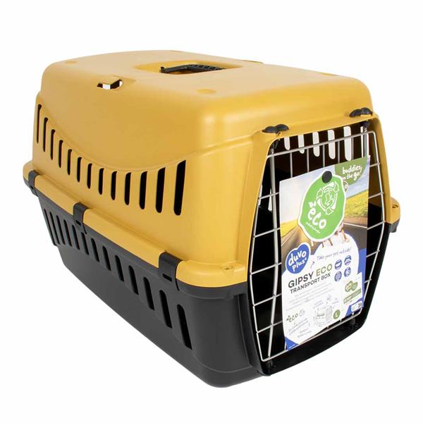 Box Gipsy ECO pre mačky transportný  L - kov. dvierka max. 8 kg  58x38x38cm