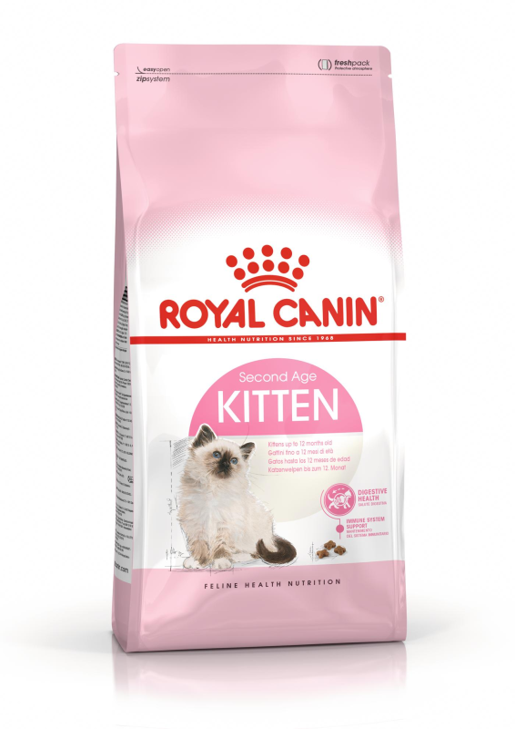 ROYAL CANIN Kitten granule pre mačiatka v ich druhej fáze rastu - 10 kg