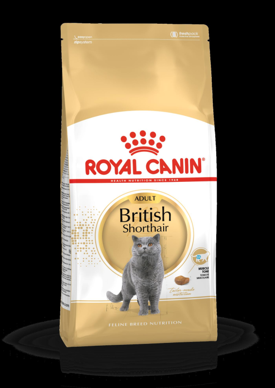 ROYAL CANIN British Shorthair Adult granule pre dospelé britské krátkosrsté mačky nad 12 mesiacov - 2 kg