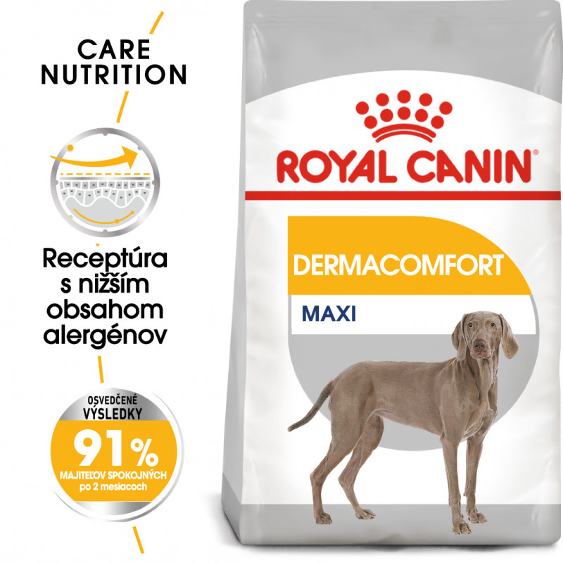 ROYAL CANIN Maxi Dermacomfort granule pre psy veľkých plemien s kožnými problémami - 12 kg
