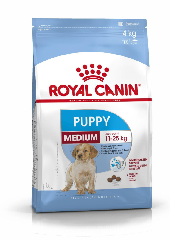 ROYAL CANIN Medium Puppy granule pre šteňatá stredných plemien do 12 mesiacov - 1 kg