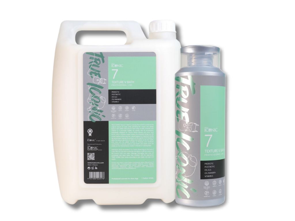 True Iconic texture V bath - luxusný šampón pre psov 4500 ml