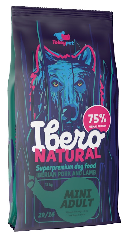 Ibero NATURAL dog MINI ADULT - 2x3kg