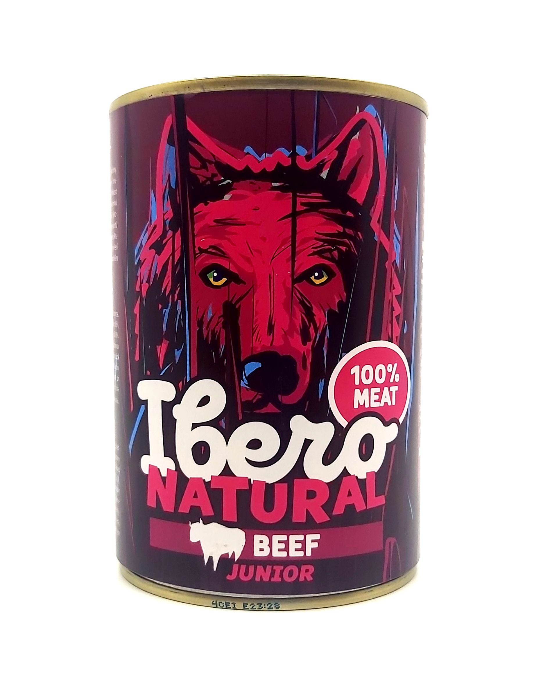 Ibero Natural Dog Junior Beef - 400g