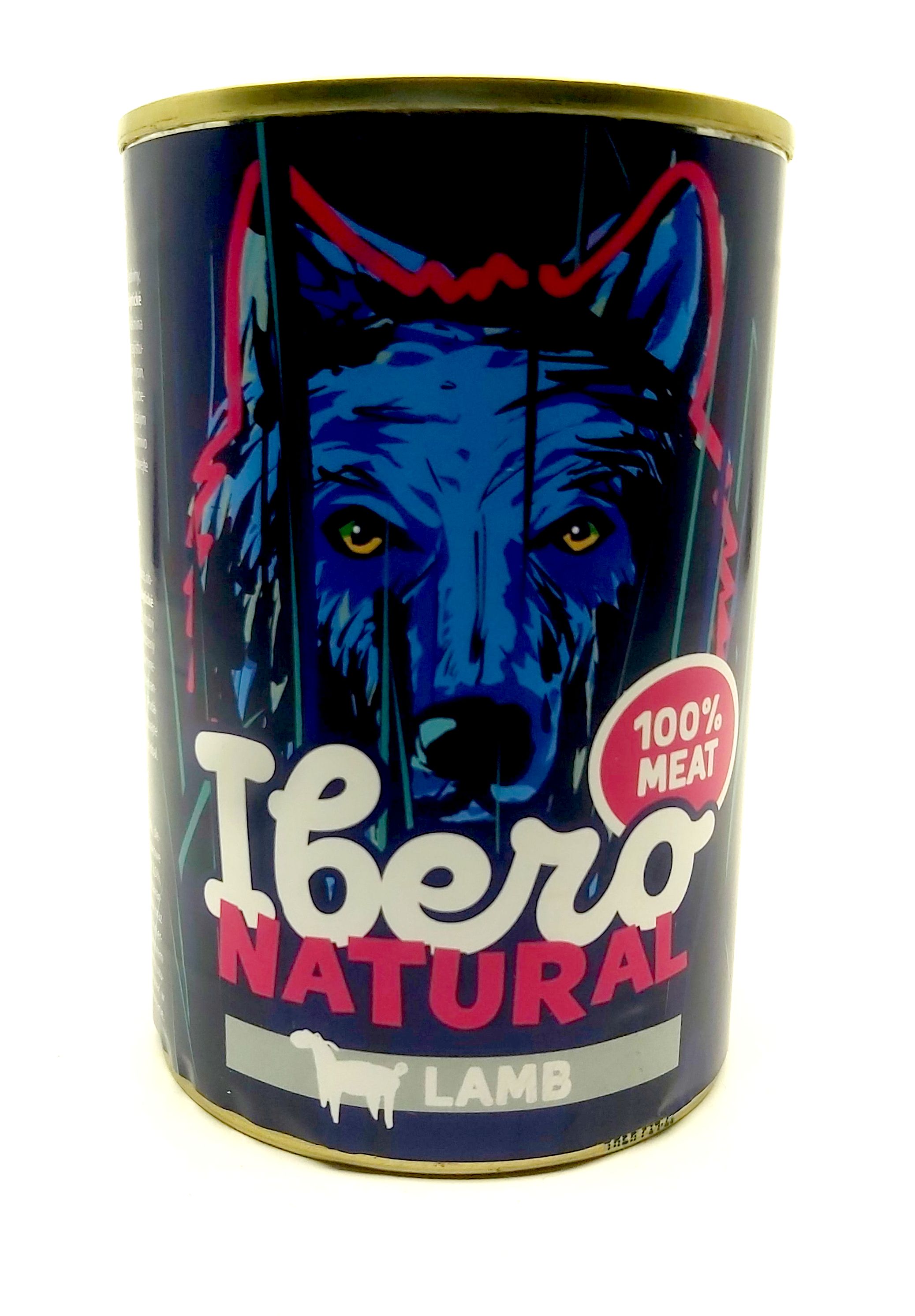 Ibero NATURAL dog konz. ADULT lamb - 400g