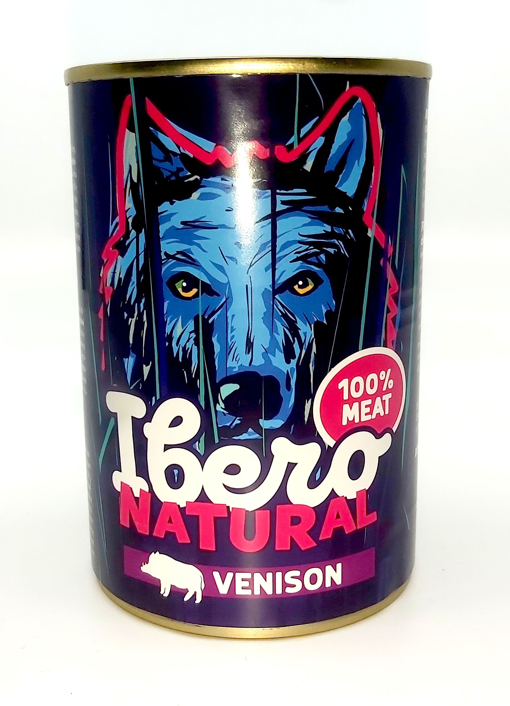 Ibero NATURAL dog konz. ADULT venison - 1200g