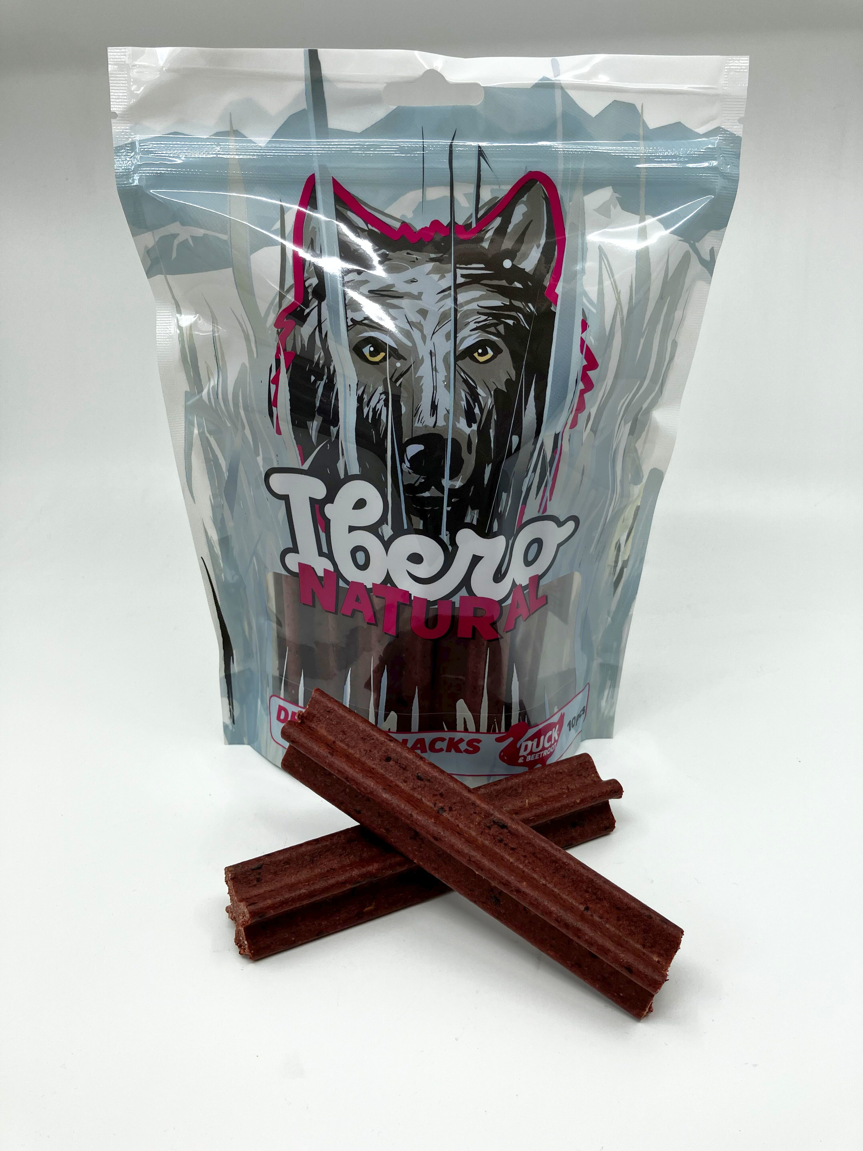 Ibero Cold Pressed Dental Snack Kačica / Repa - S / M (20ks)