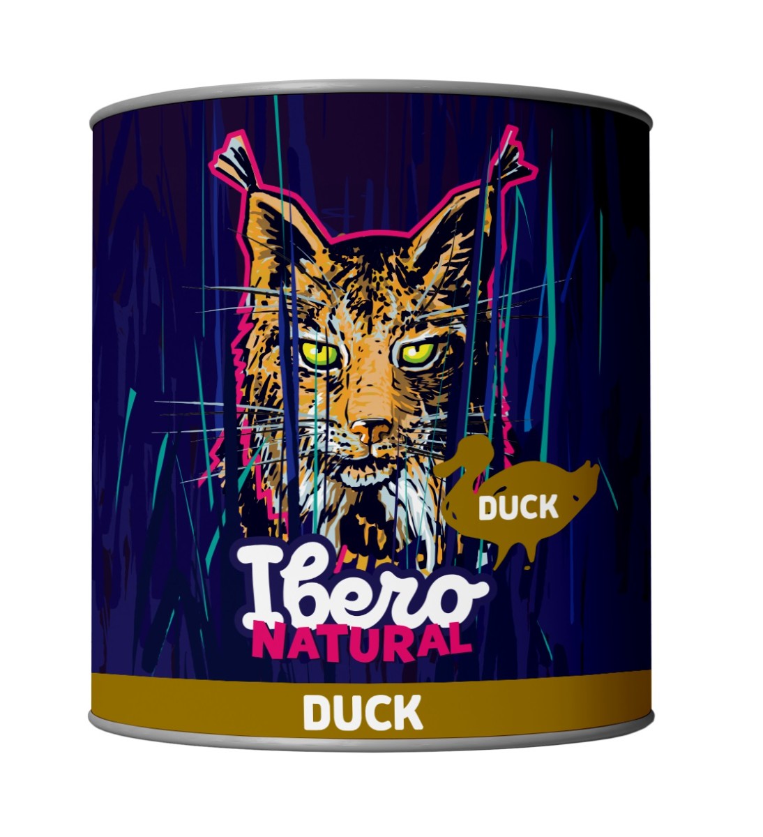 Ibero Natural konzerva pre mačky 200g - Kačica 3ks