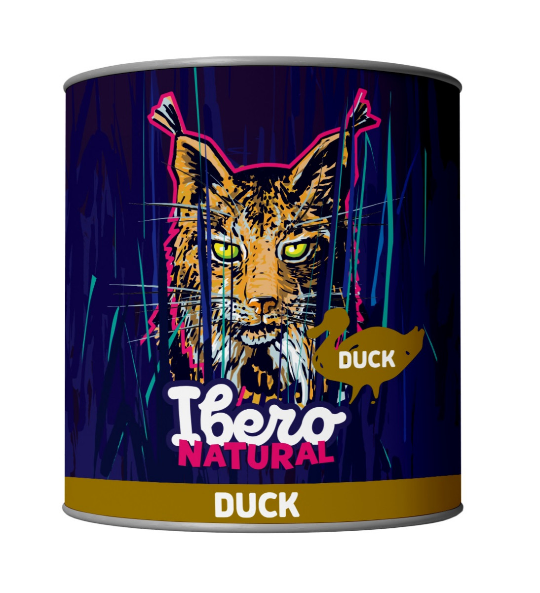 Ibero Natural konzerva pre mačky kačica - 200g