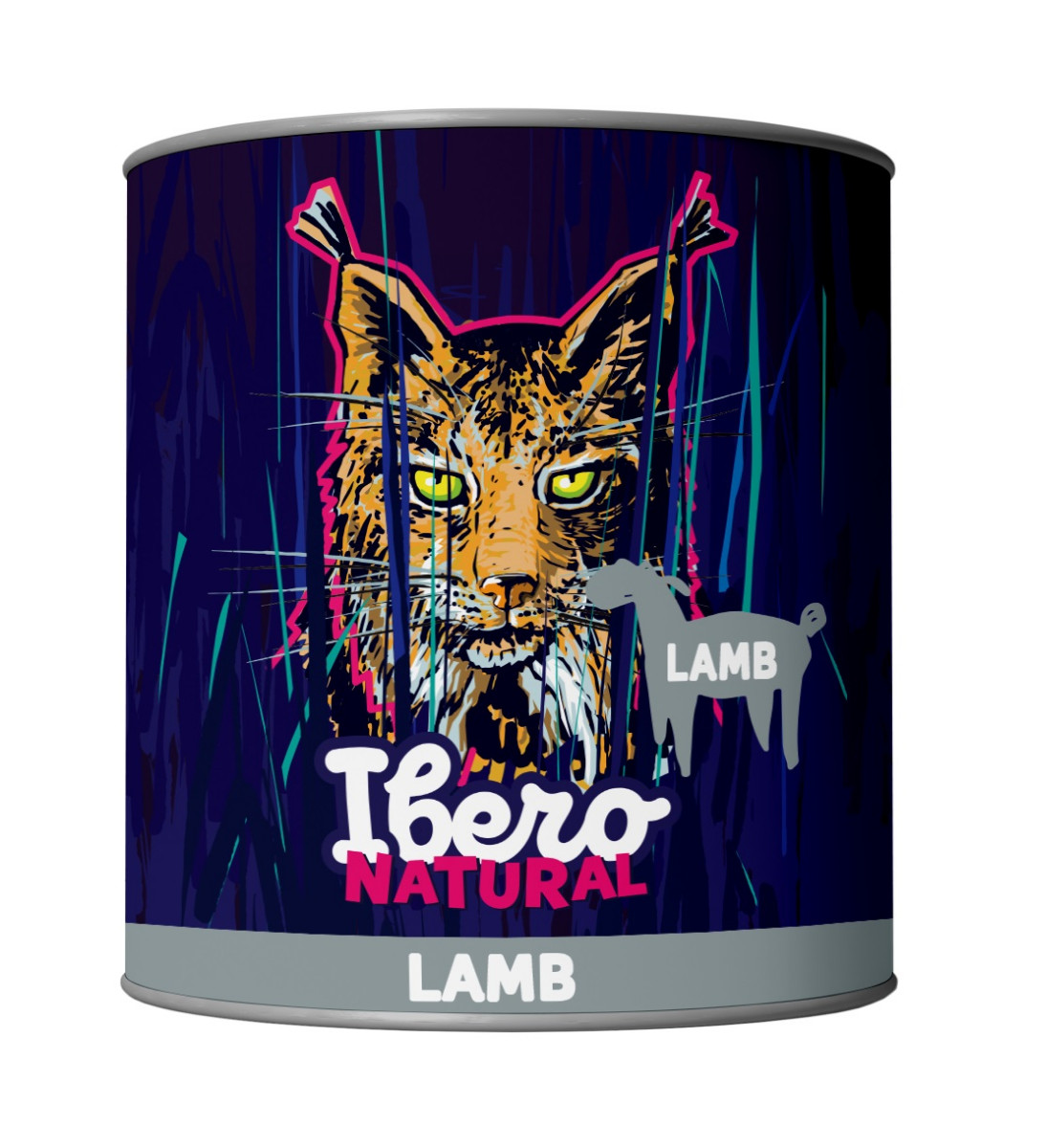 Ibero Natural konzerva pre mačky jahňa - 200g