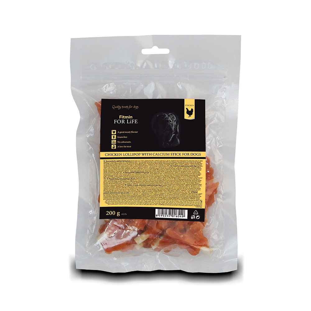Maškrty dog treat lollipop with calcium stick 200 g