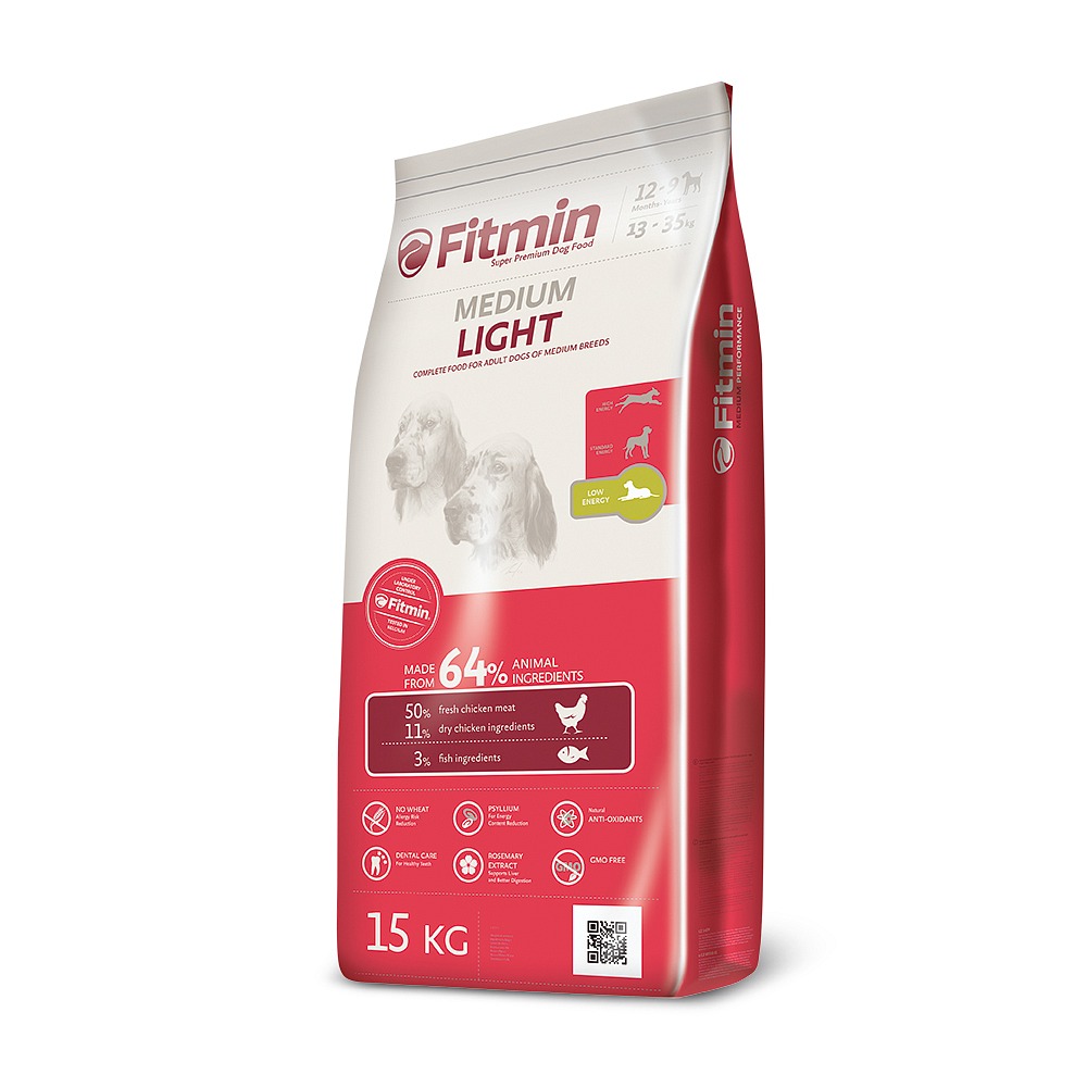 Fitmin dog MEDIUM LIGHT 15 kg