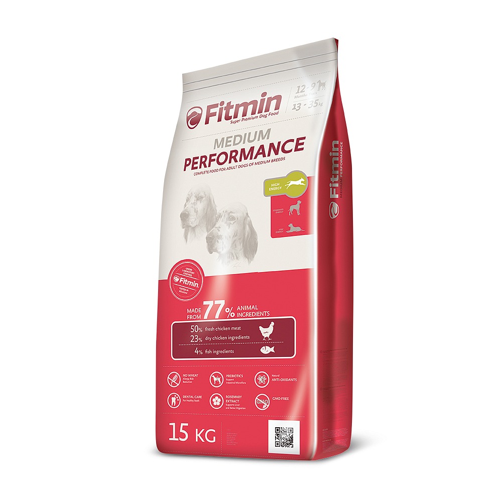 Fitmin dog MEDIUM PERFORMANCE 15 kg