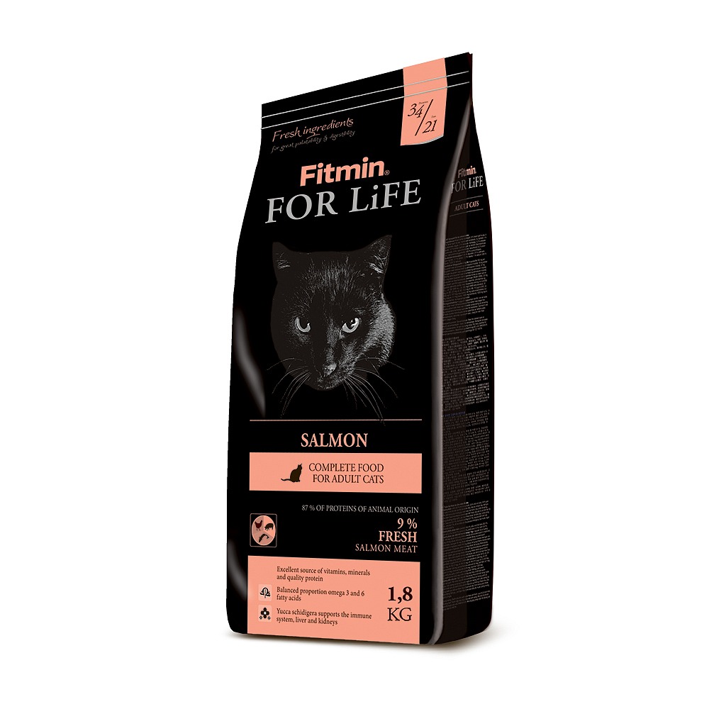 Fitmin cat adult salmón 1,8 kg