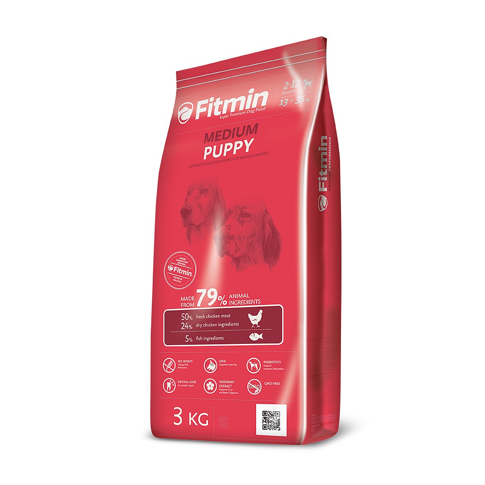 Fitmin dog MEDIUM PUPPY 3 kg