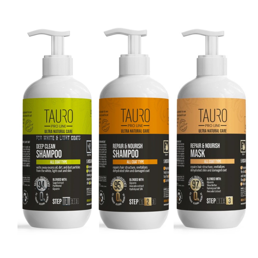 Balíček TPL UNC - Bišónik - suchá srsť - 3 x 400 ml