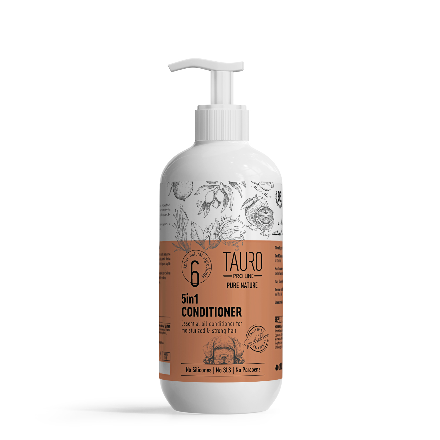 Hydratačný kondicionér TAURO PRO LINE PURE NATURE 5v1 pre psy a mačky 400 ml? - ZĽAVA PO EXPIRÁCII ALEBO ĽAHKO PRED