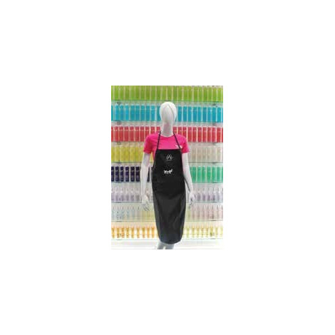 Zástera na kúpanie krátka Yuup (čierna - strieborné logo)