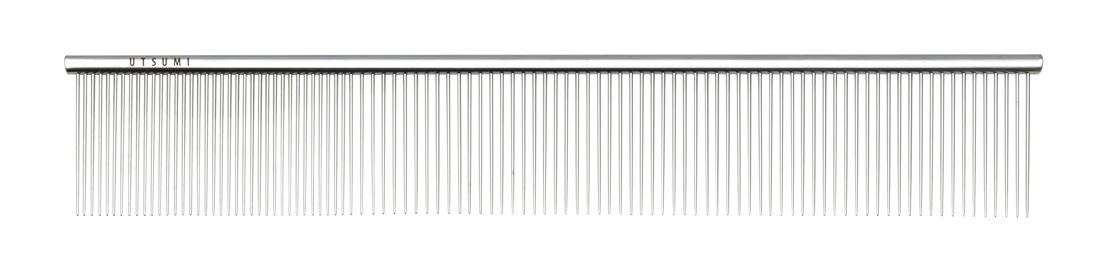 Utsumi U&U Wide Quarter SS špeciálny hrebeň na načesávanie pri strihaní 23 cm