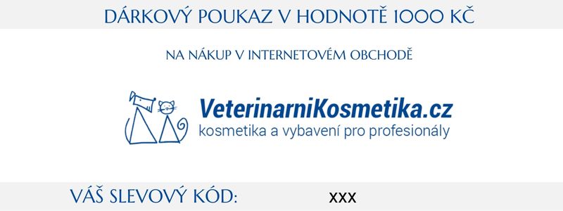 Darčekový poukaz na nákup v hodnote 1000 Sk (dopravu zvoľte OSOBNÝ ODBER - PREDAJNÝ SKLAD VO SVETICIACH - poukaz zašleme emailom)
