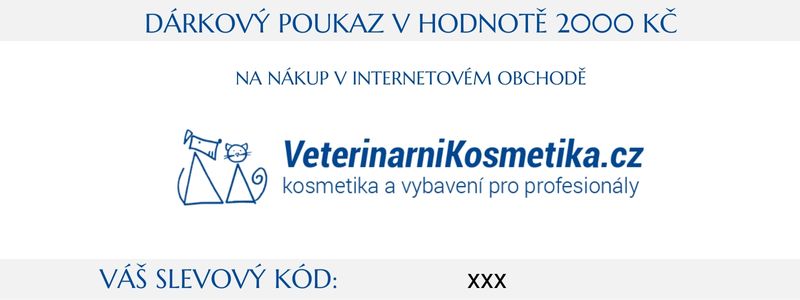 Darčekový poukaz na nákup v hodnote 2000 Sk (dopravu zvoľte OSOBNÝ ODBER - PREDAJNÝ SKLAD VO SVETICIACH - poukaz zašleme emailom)