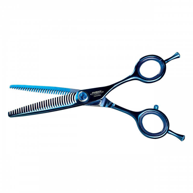 Nožnice Phoenix PRO GRAND BLEU 15 cm efilačné obojstranné