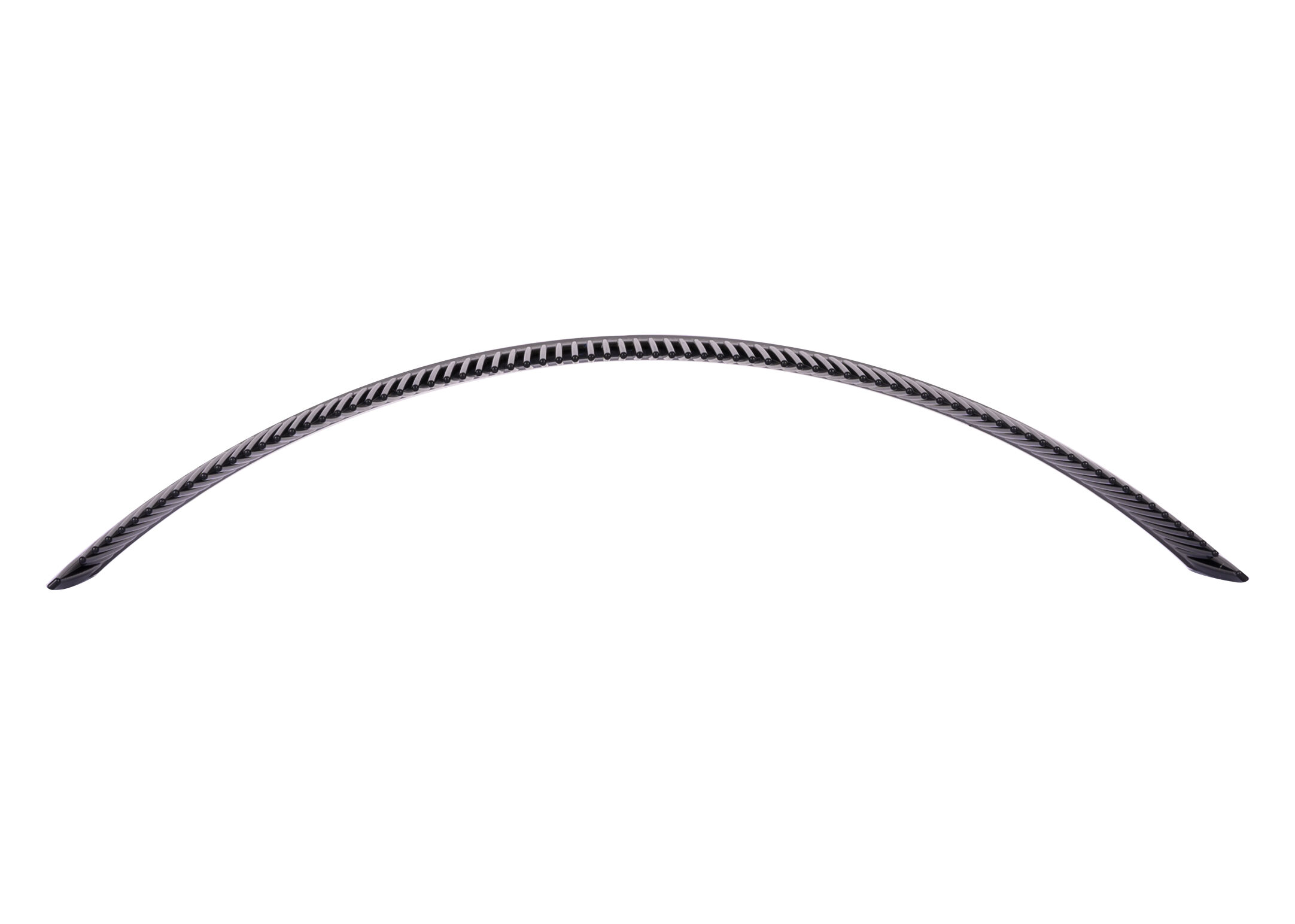 Plastový zahnutý hrebeň Show Tech 21,5 cm