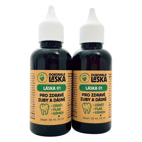 LÁSKA 01 Pre zdravé zuby a ďasná Objem: 100 ml