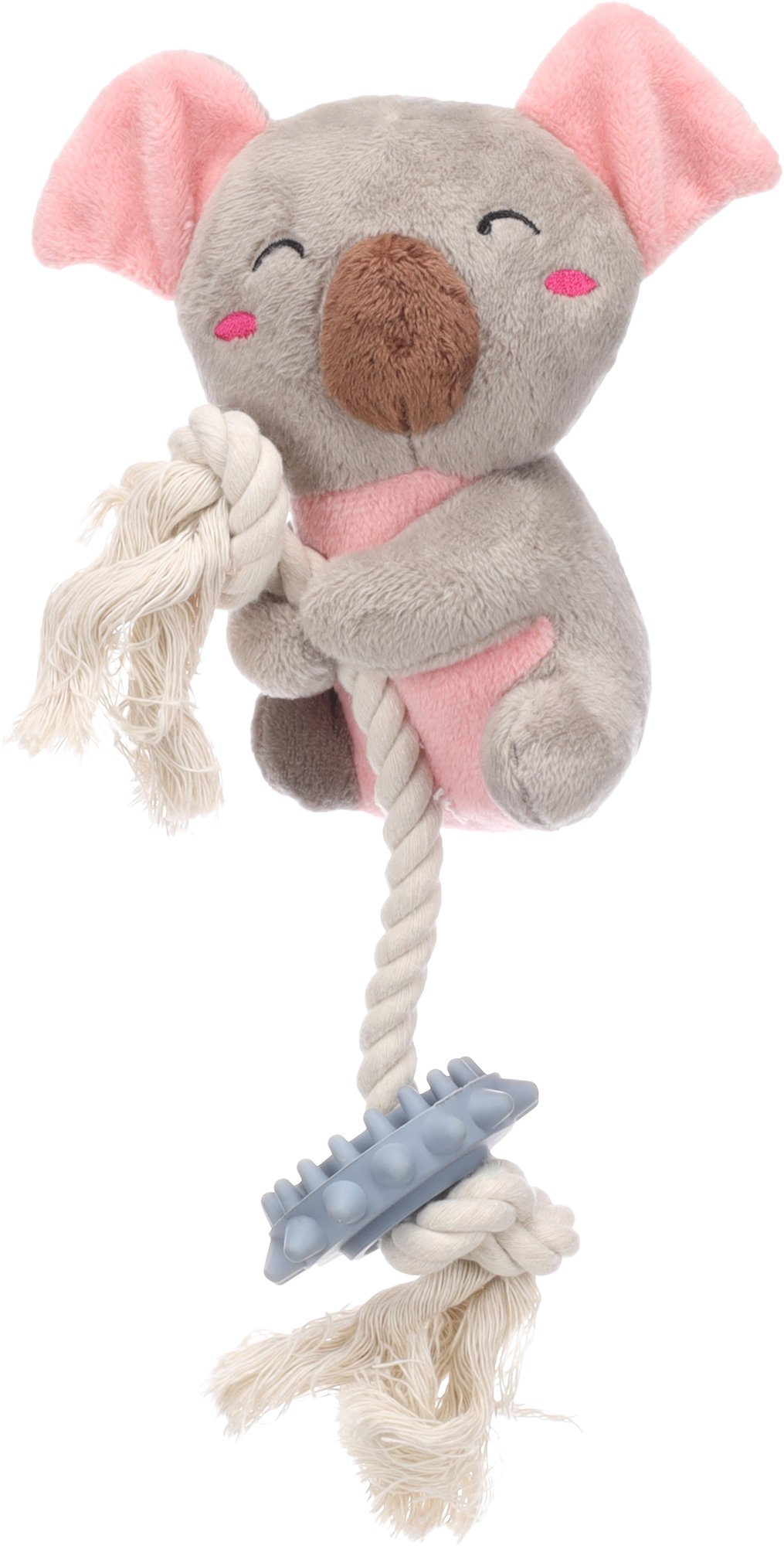 Flamingo Didi Hračka pre šteňatá Panda s lanom 23cm