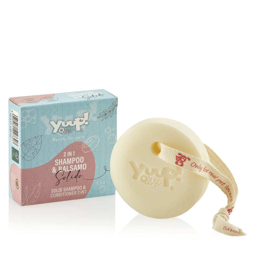 Pevný šampón a kondicionér 2v1 Yuup 80 g